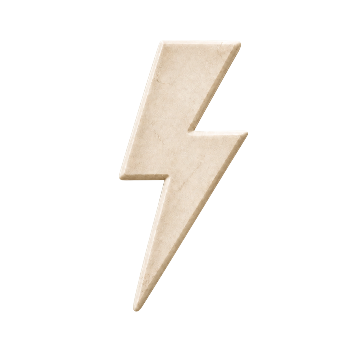 Ivory stone lightning logo, version 1