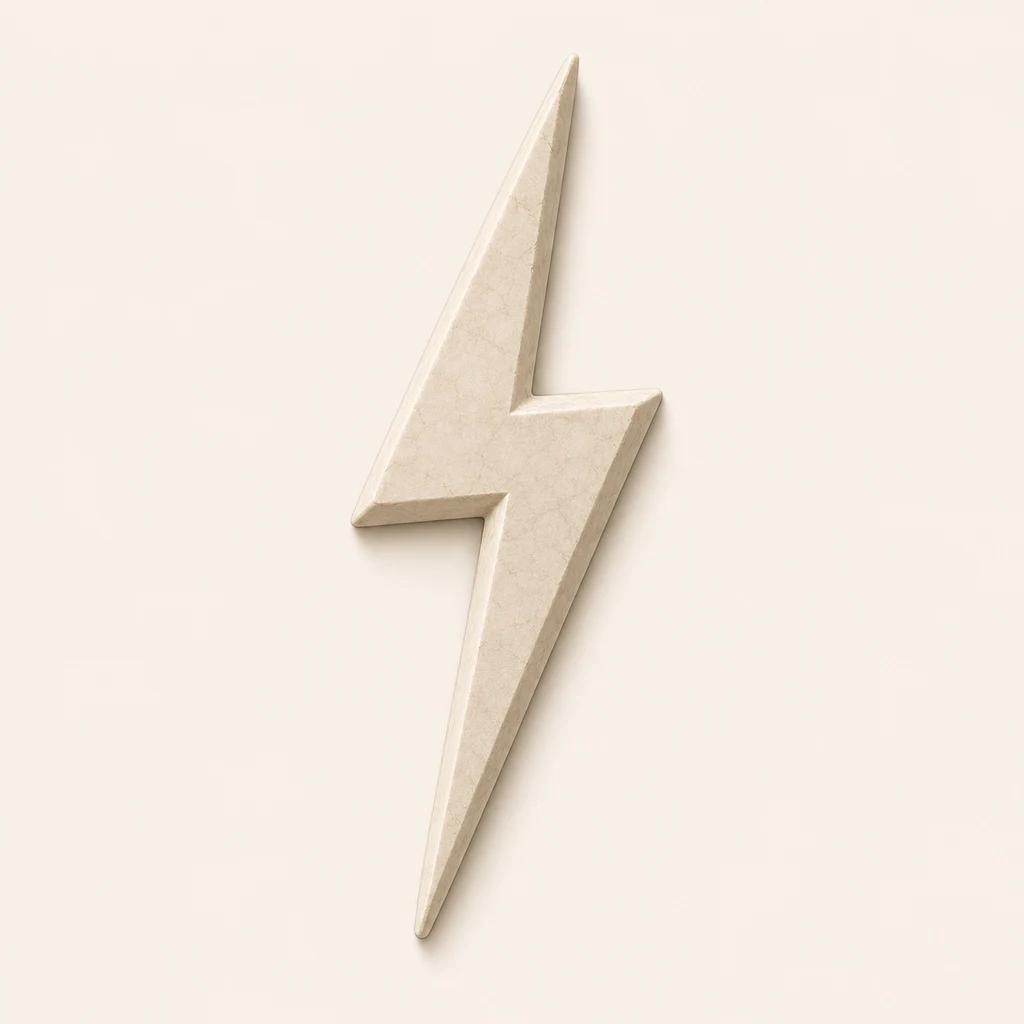 Dictum lightning logo proposal 03, Outline