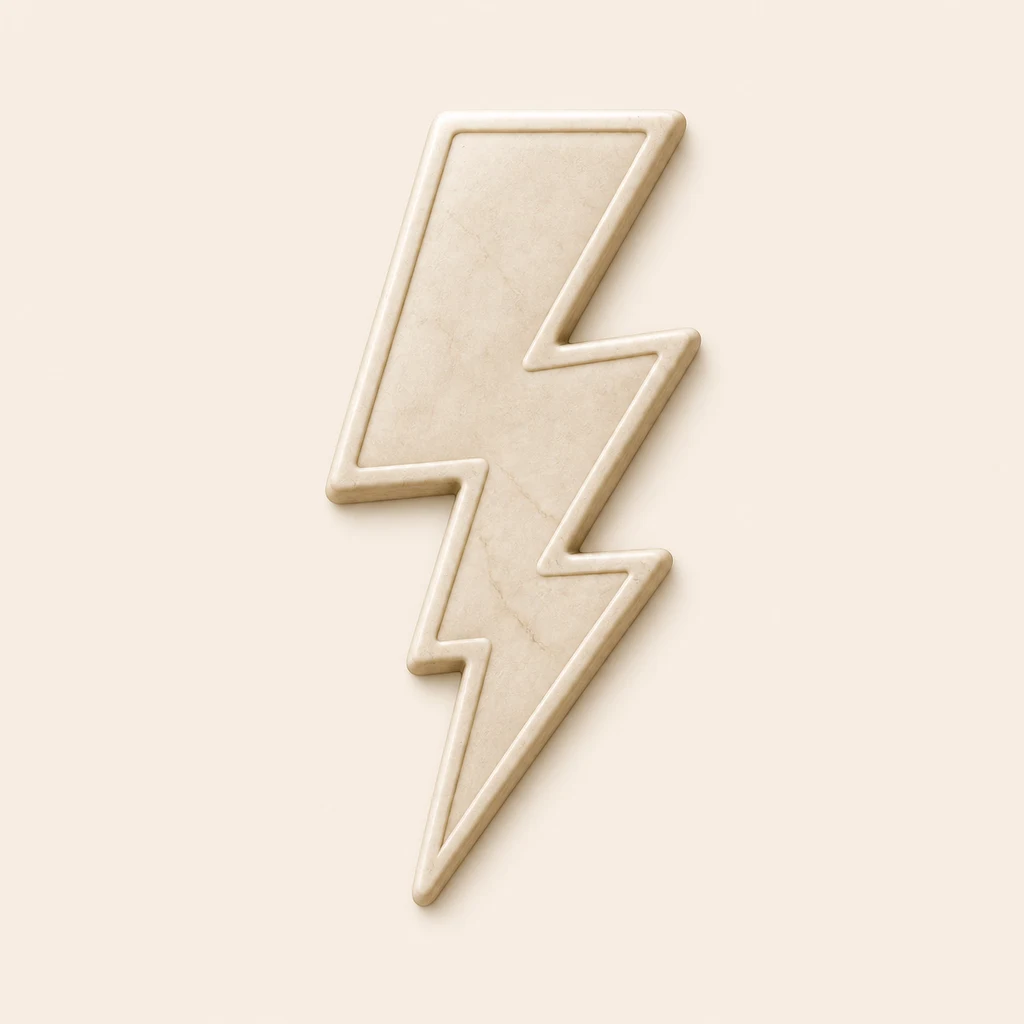 Dictum lightning logo proposal 08, Block