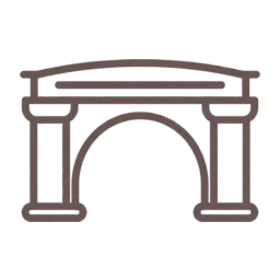 Roman aqueduct icon, variant 10