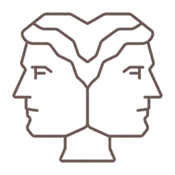Janus icon, variant 5