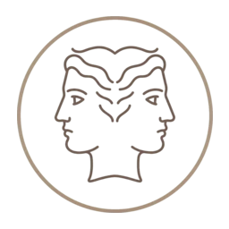 Janus icon, variant 6