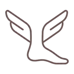 Mercury foot icon, variant 7